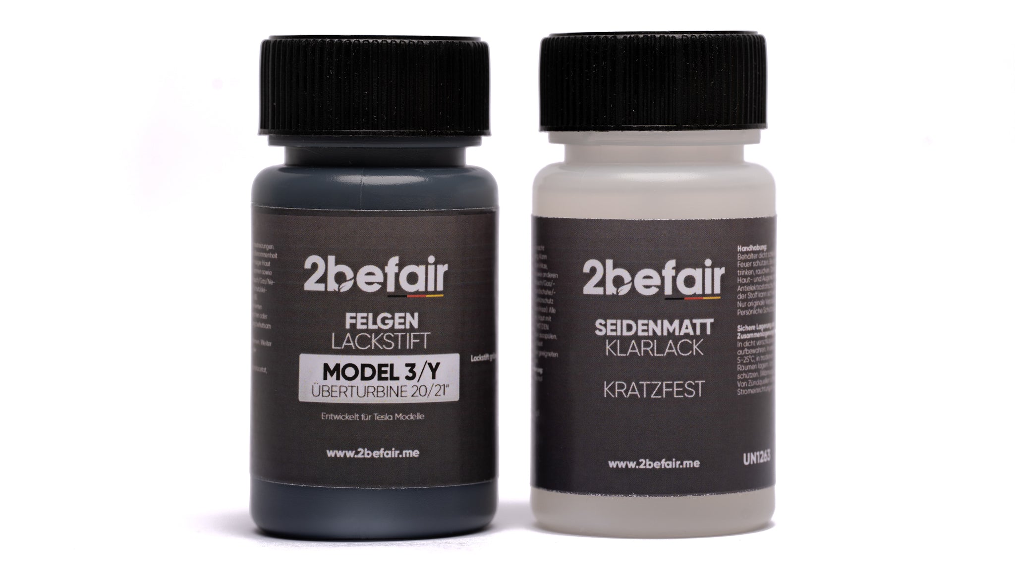 2befair rim lacquer for Tesla