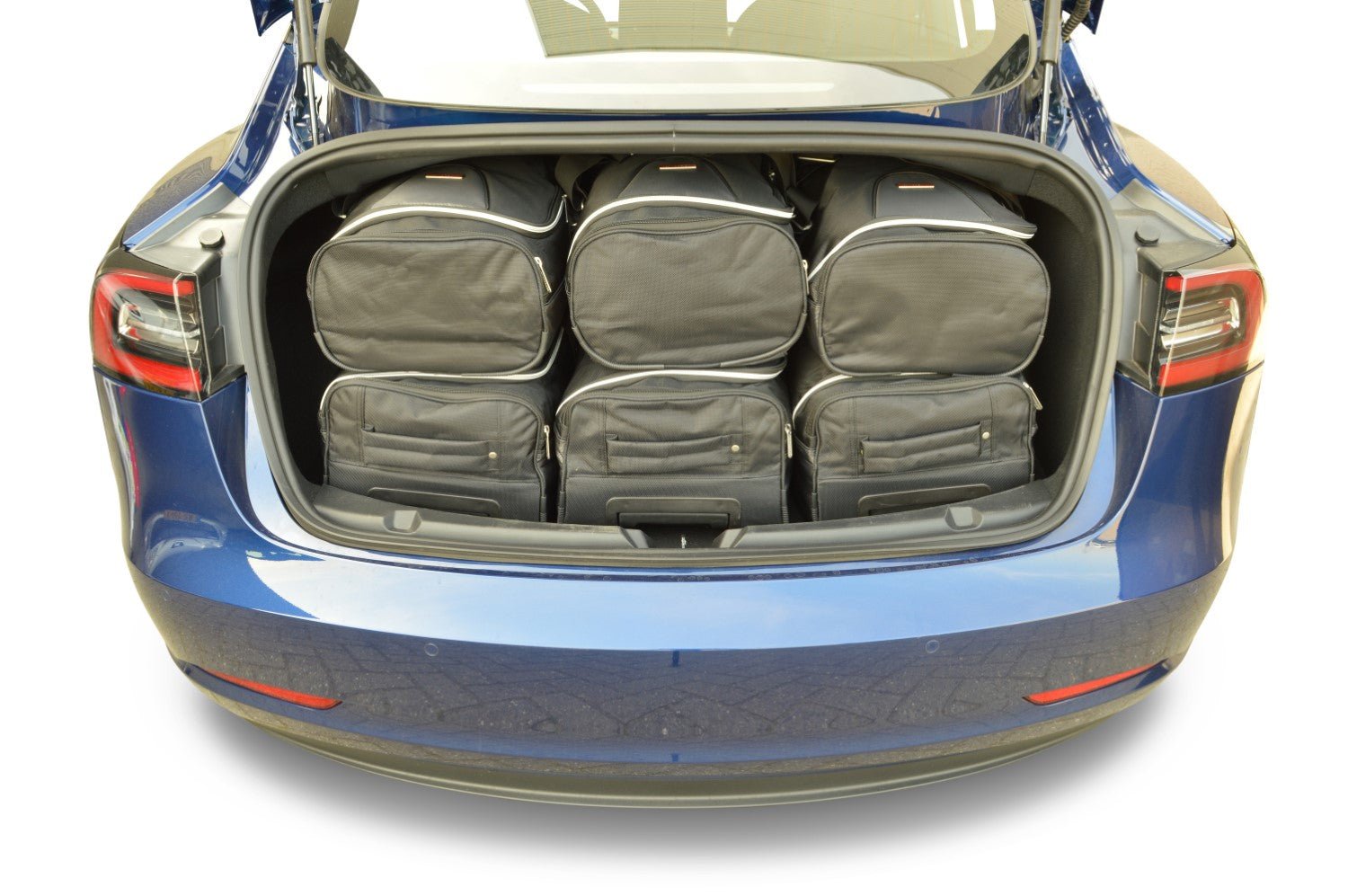Carbags trunk bags set for the Tesla Model 3