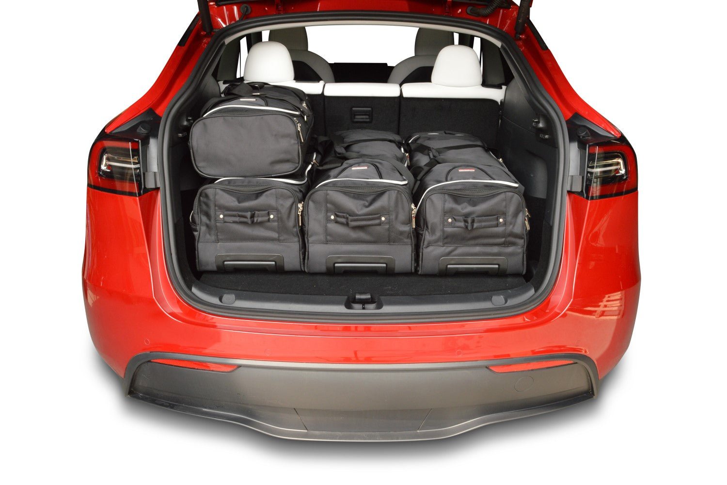 Carbags trunk bags set for the Tesla Model Y