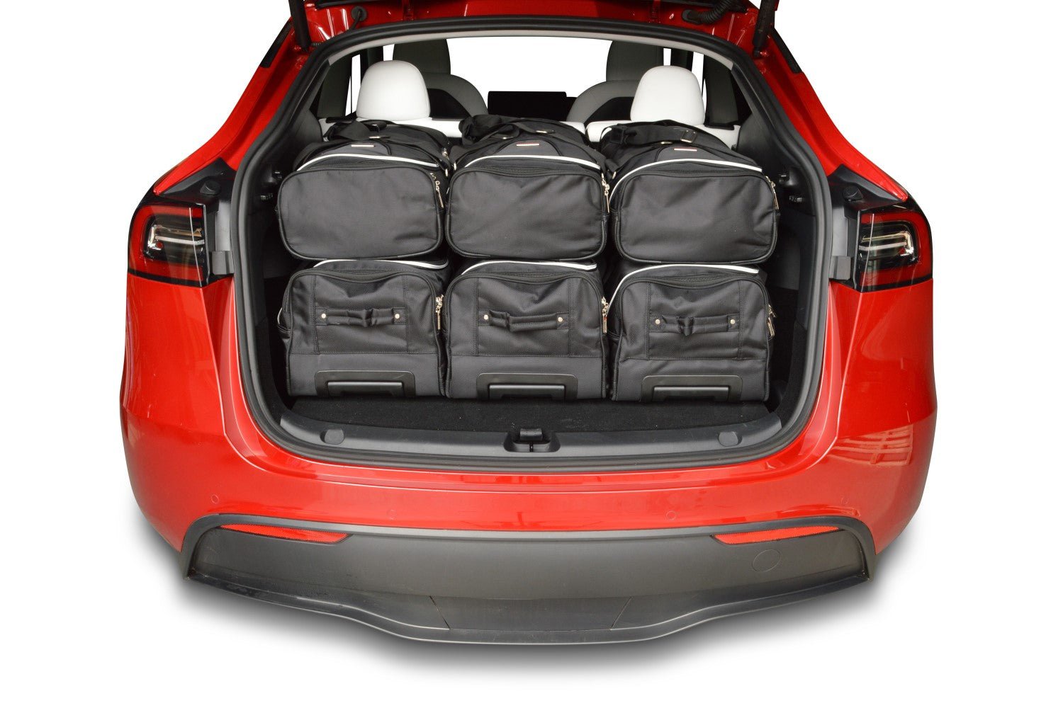 Carbags trunk bags set for the Tesla Model Y