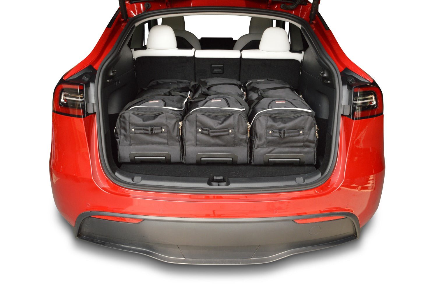 Carbags trunk bags set for the Tesla Model Y