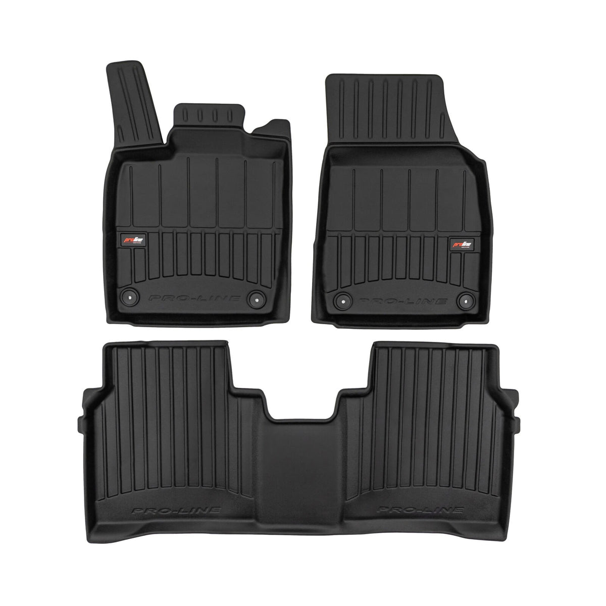 FroGum ProLine Premium-Gummimatten für den Volkswagen ID.7 – Lieferumfang (3D431669)