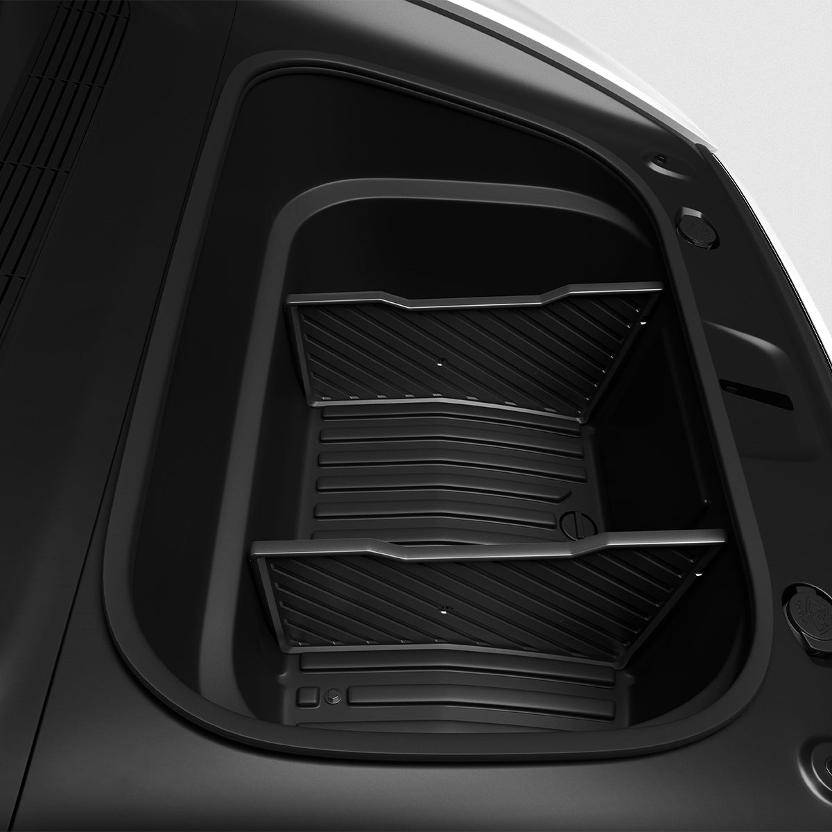 Detailansicht der Polycarbonat-Oberfläche