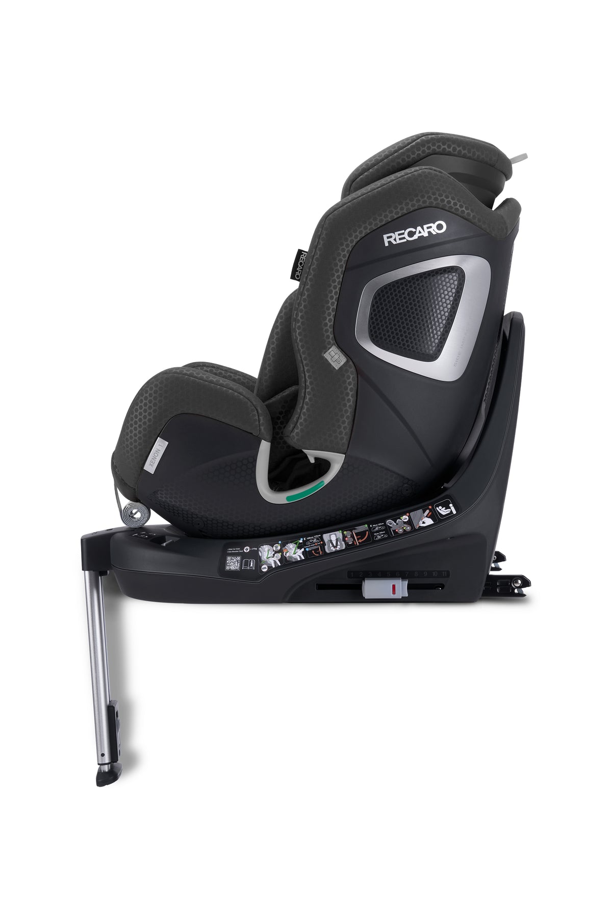 RECARO Xenon 1 Reboarder Kindersitz in Fresh Black – Ansicht 4