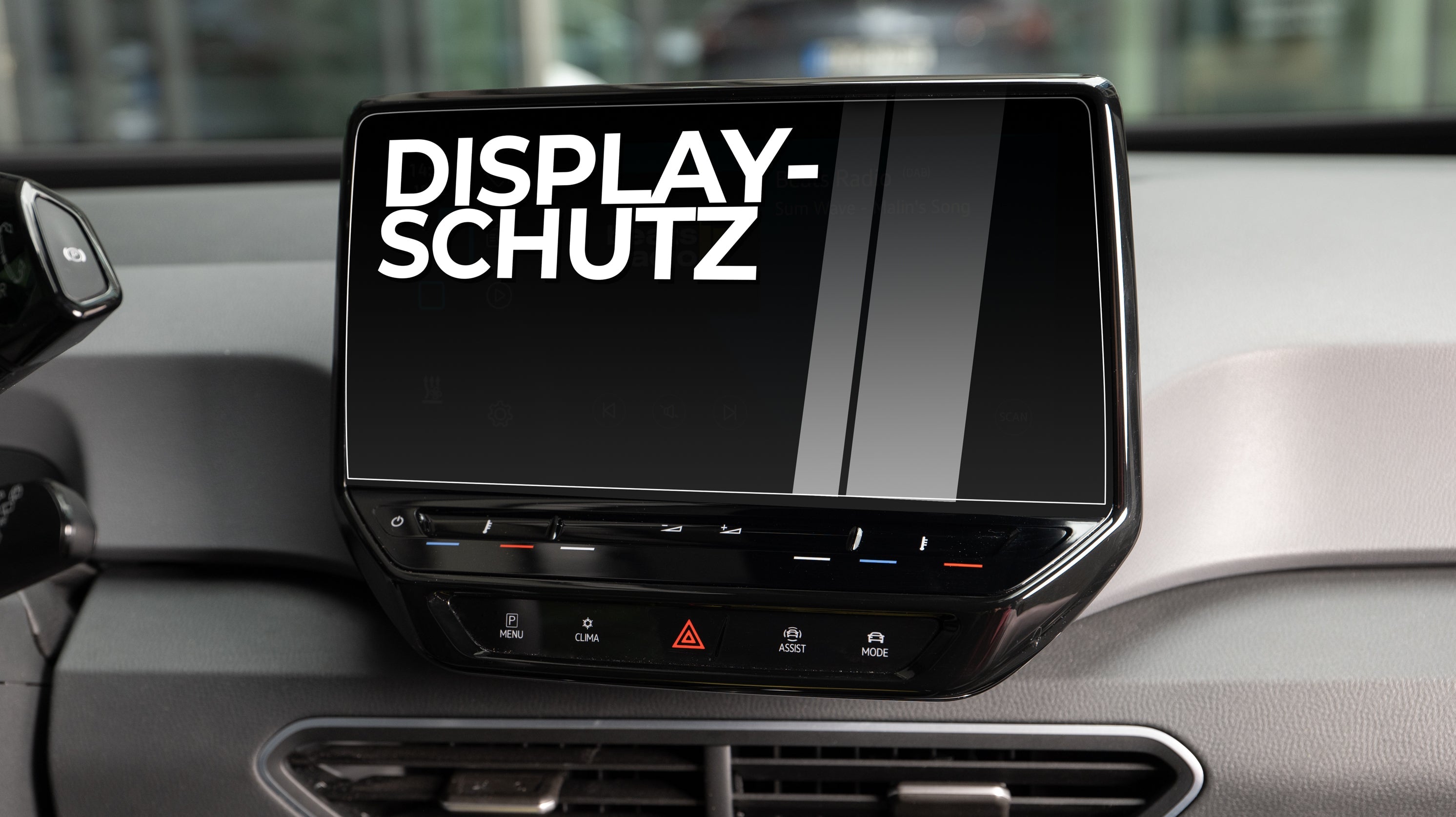 Display protection film for the 10 inch screen of the ID.3