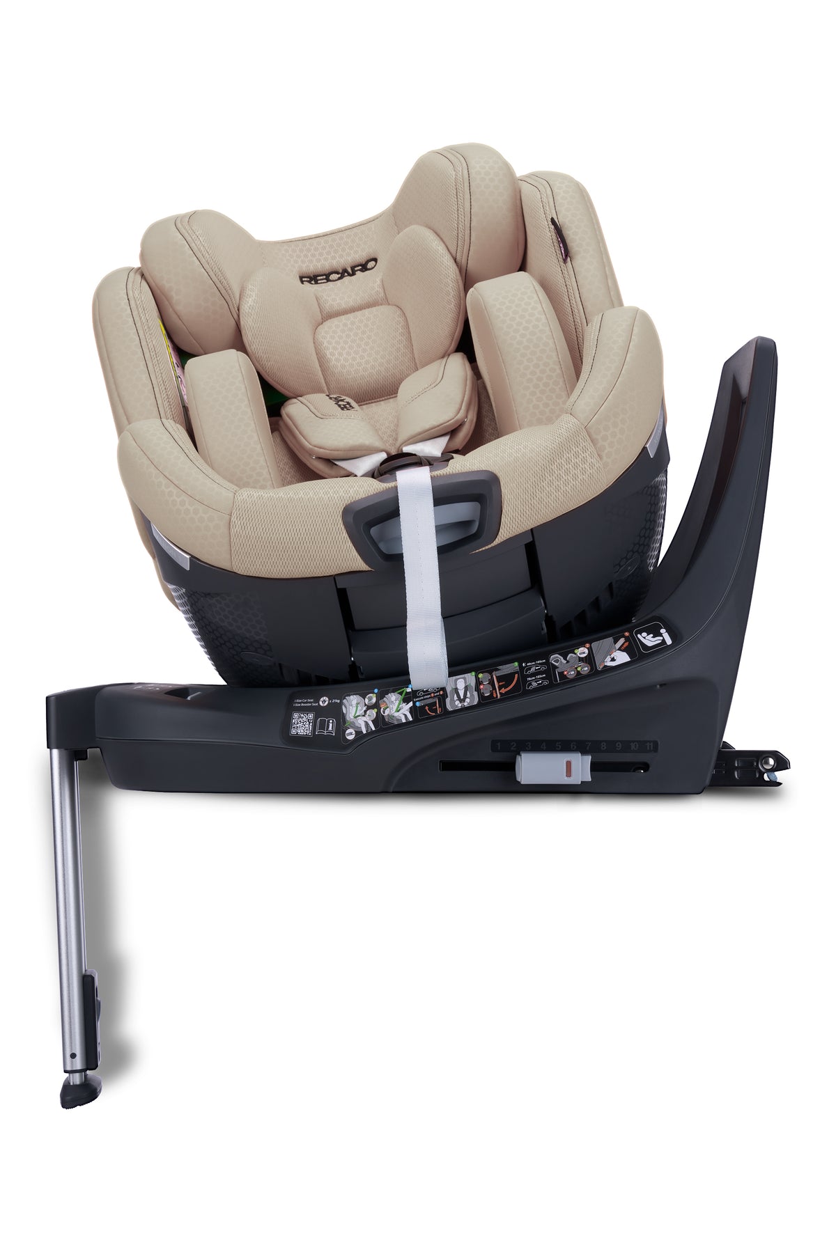 RECARO Xenon 1 Reboarder Kindersitz in Elegant Beige