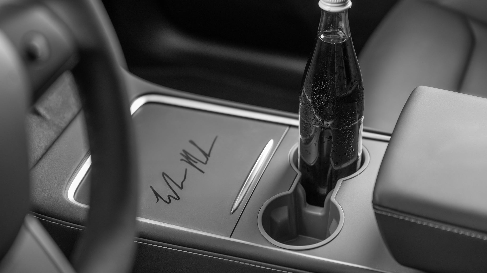Getränkehalter Einsatz Mittelkonsole für das Tesla Model 3/Y