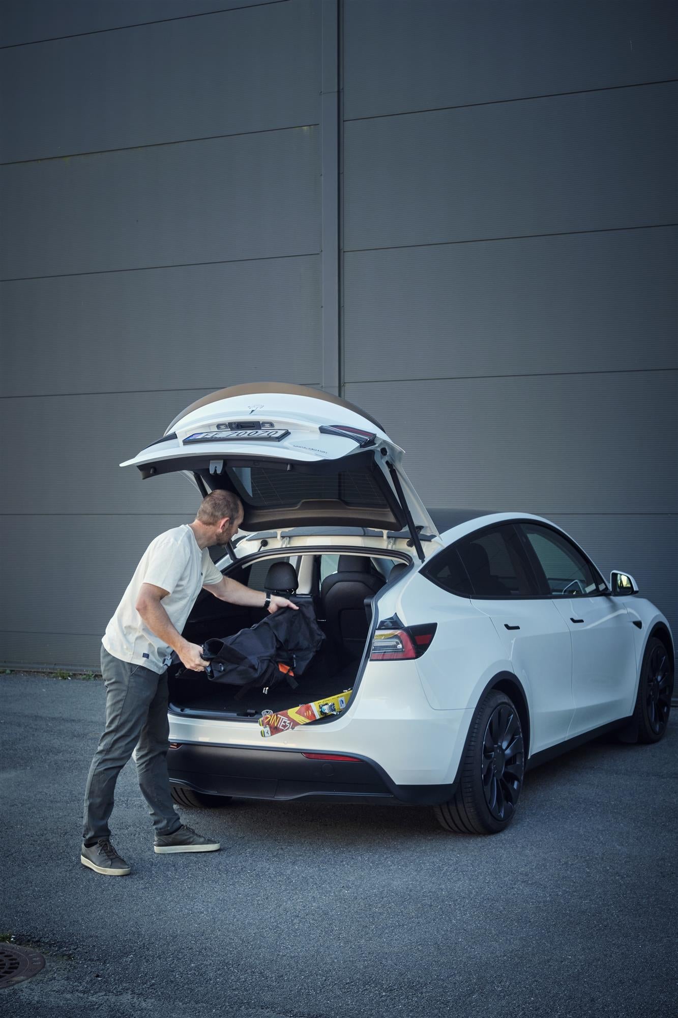 CarCareBags Ski Tasche für das Tesla Model Y