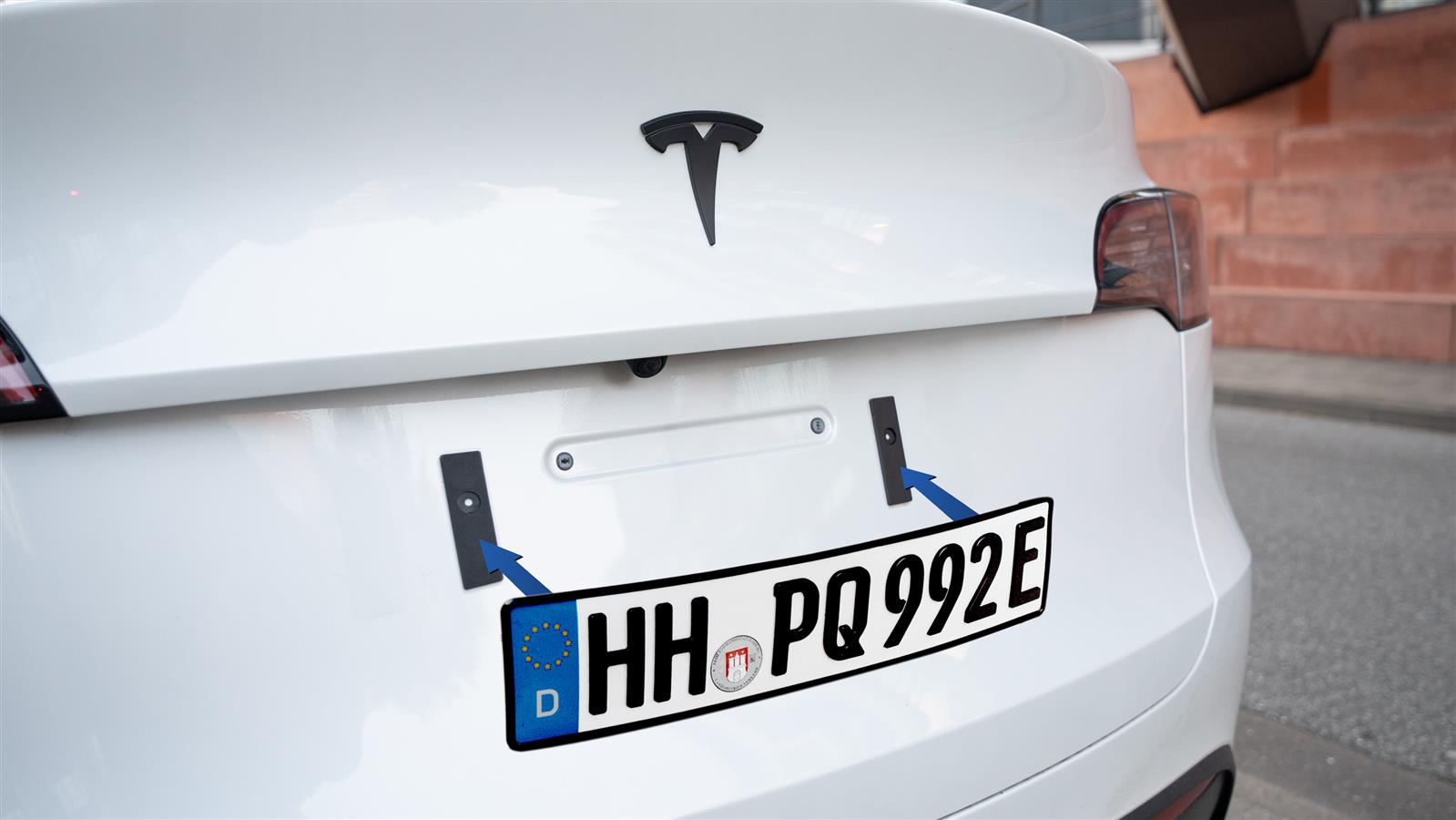 Legal magnetic license plate holder for Tesla Model 3/Y