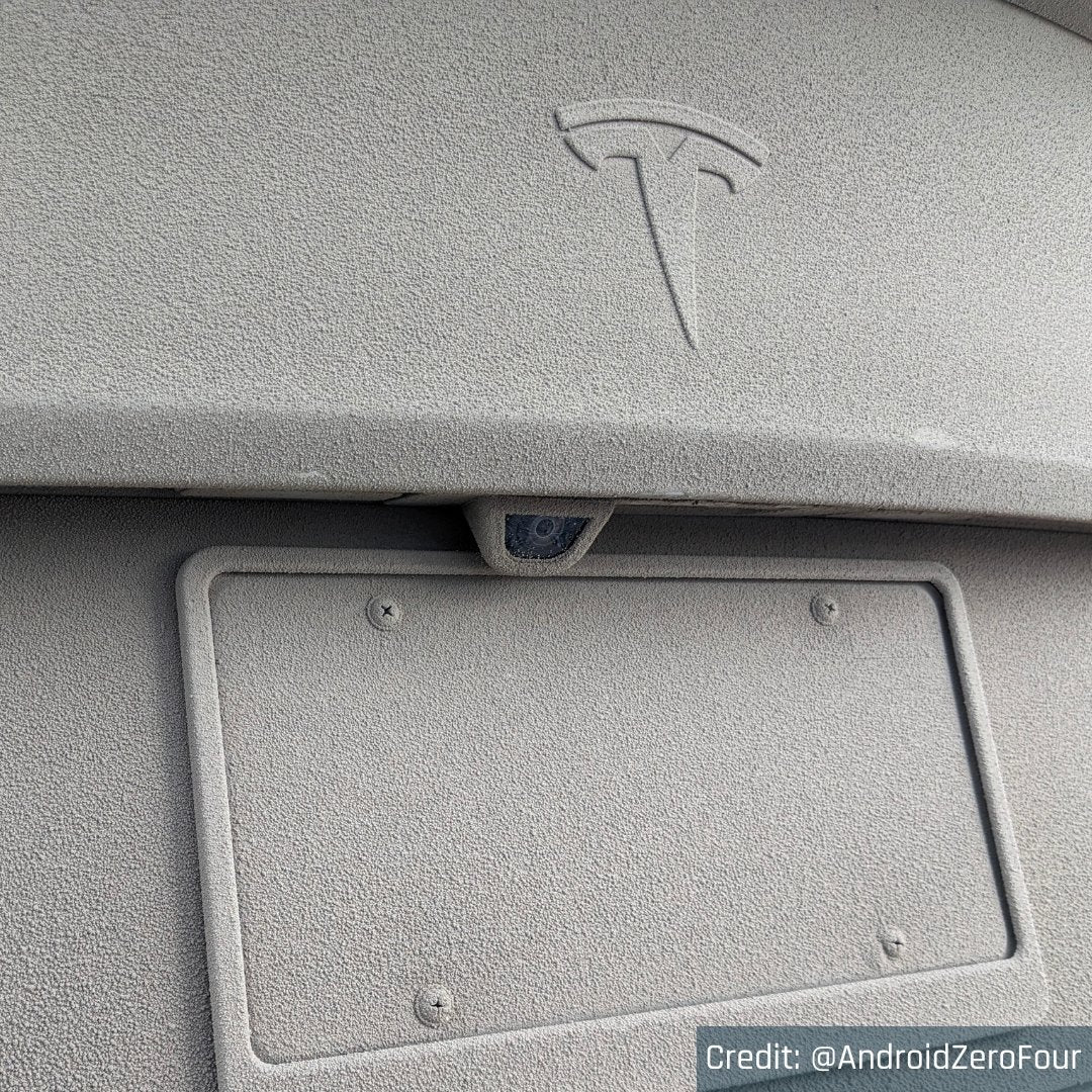 Camera cover for the reversing camera of the Tesla Model 3/Y
