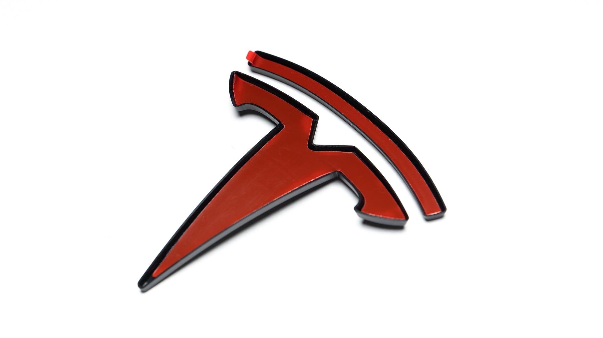 Logo emblems for the Tesla Model Y