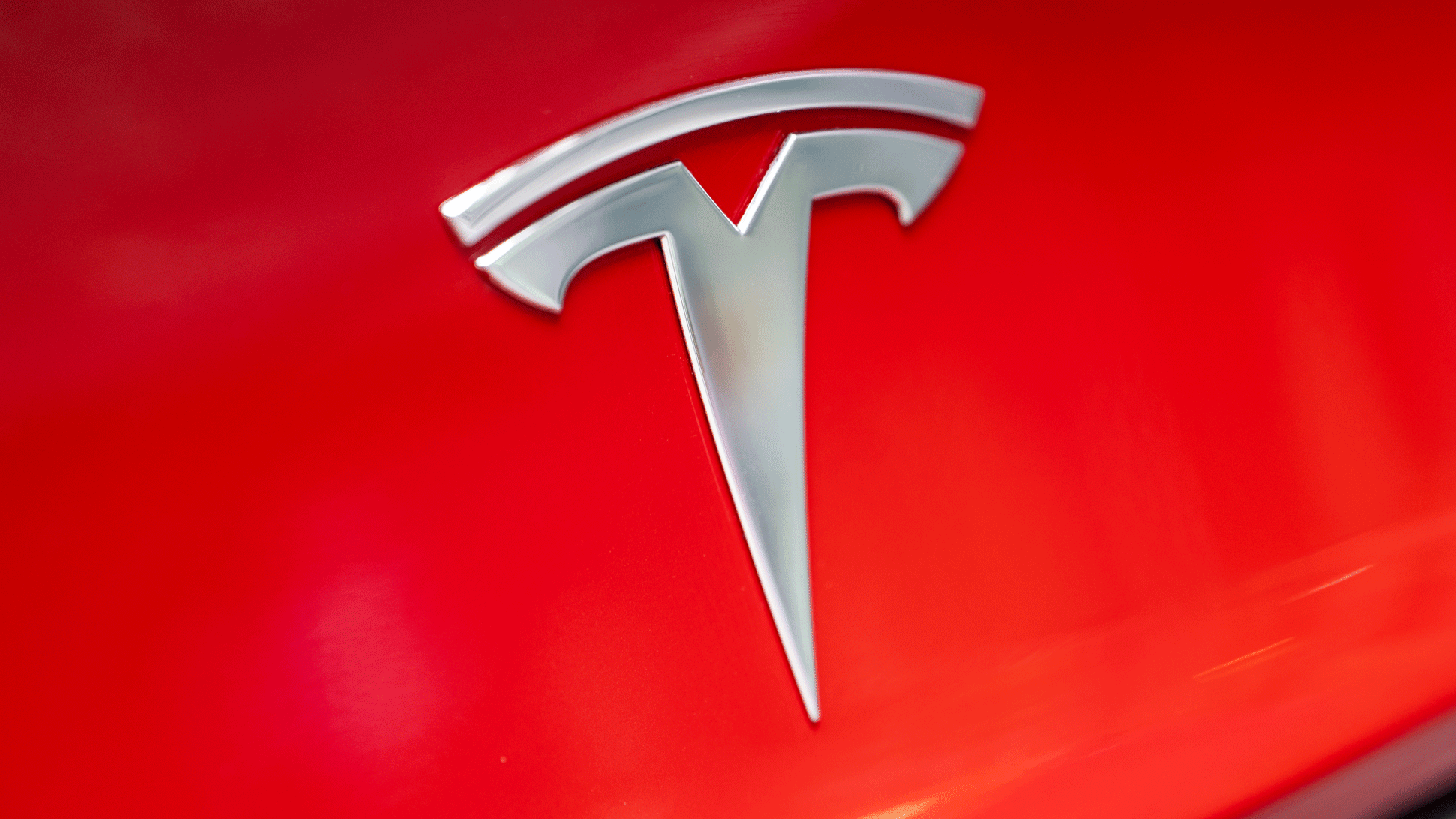 Logo emblems for the Tesla Model Y