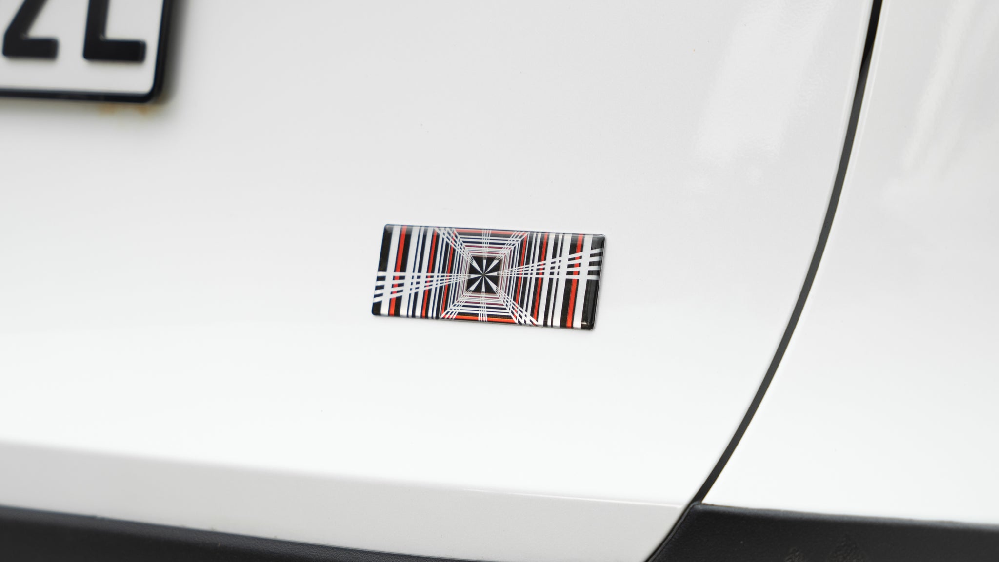 Plaid Logo für alle Tesla Modelle