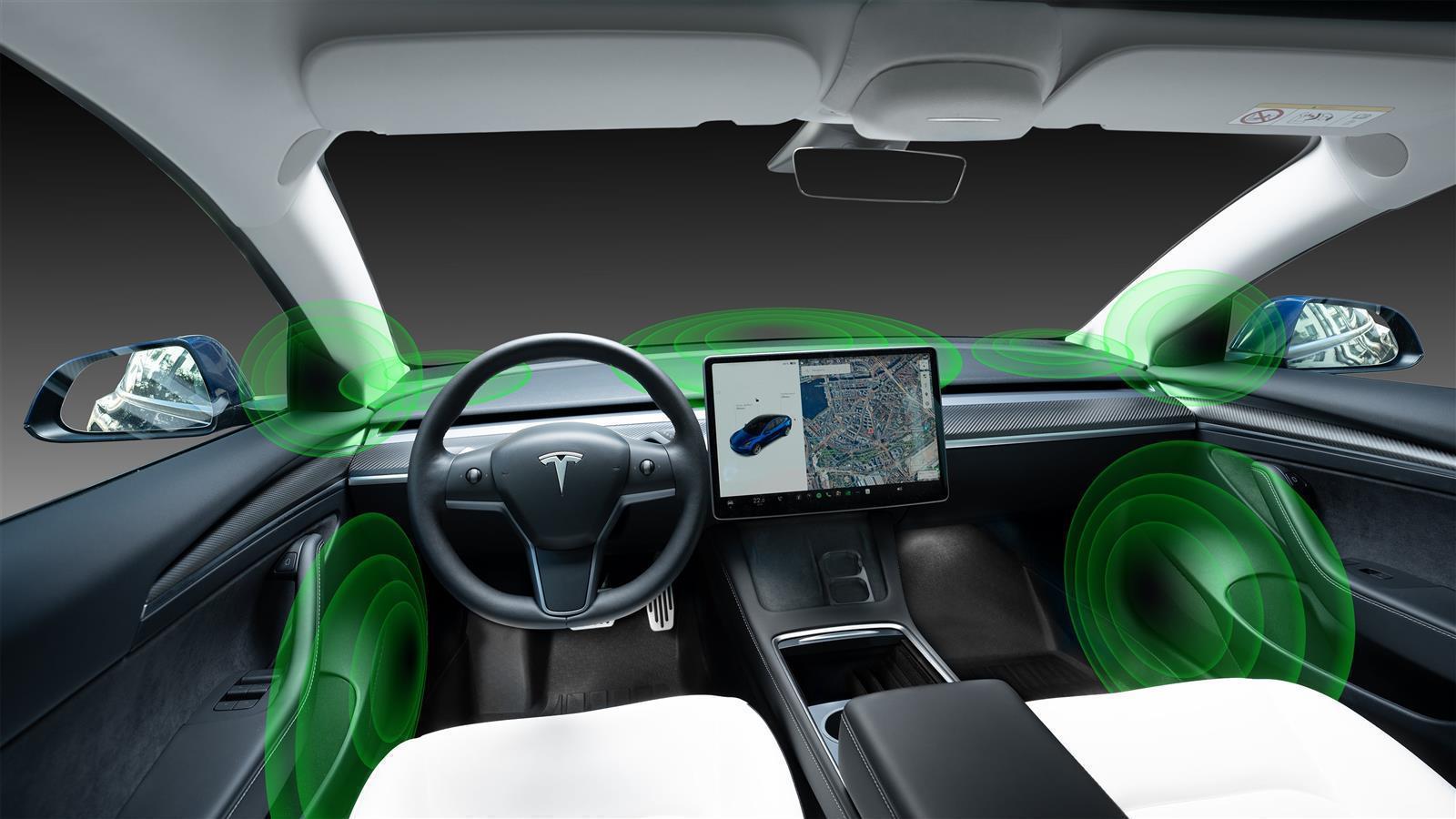 Premium sound system for the Tesla Model 3/Y