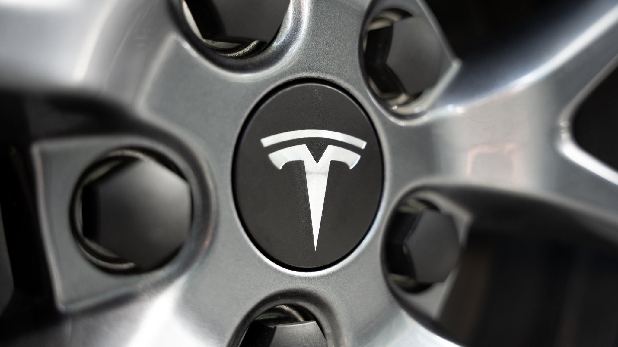 Radnabenabdeckungen mit Logo (4x) für alle Tesla Modelle