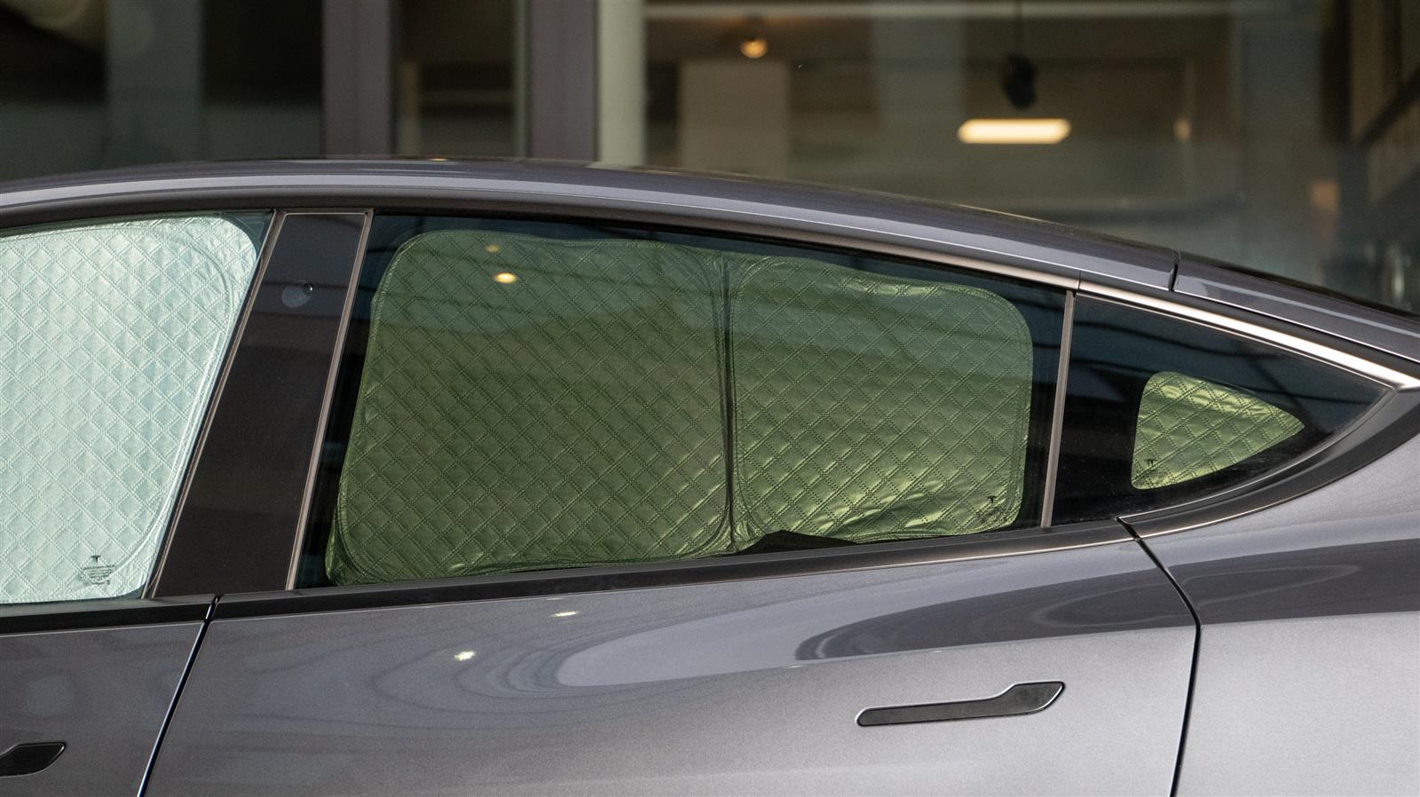 Seiten/Heckscheiben Sonnen- und Sichtschutz für das Tesla Model Y