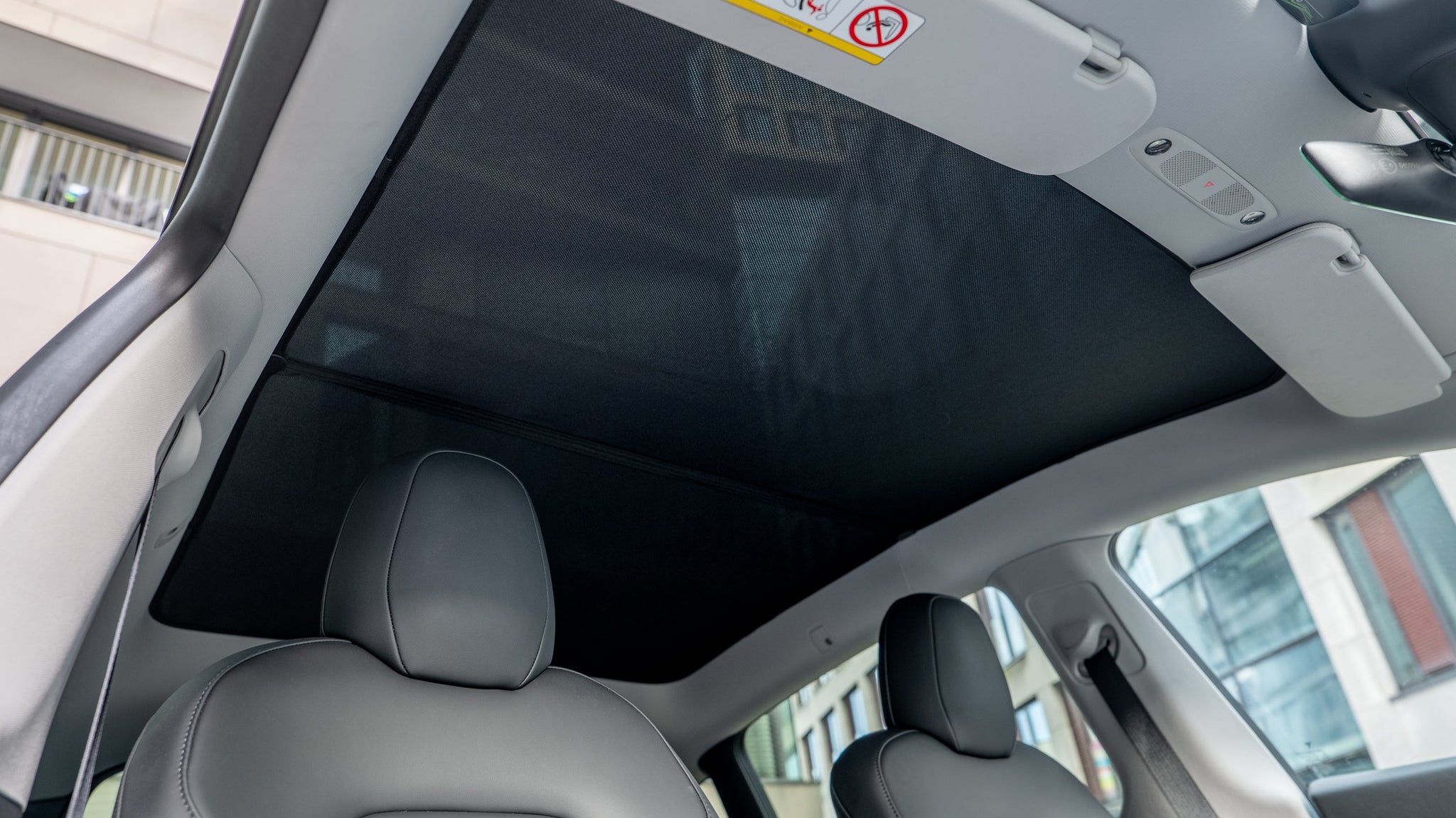 New sun protection/sun visor for the Tesla Model Y