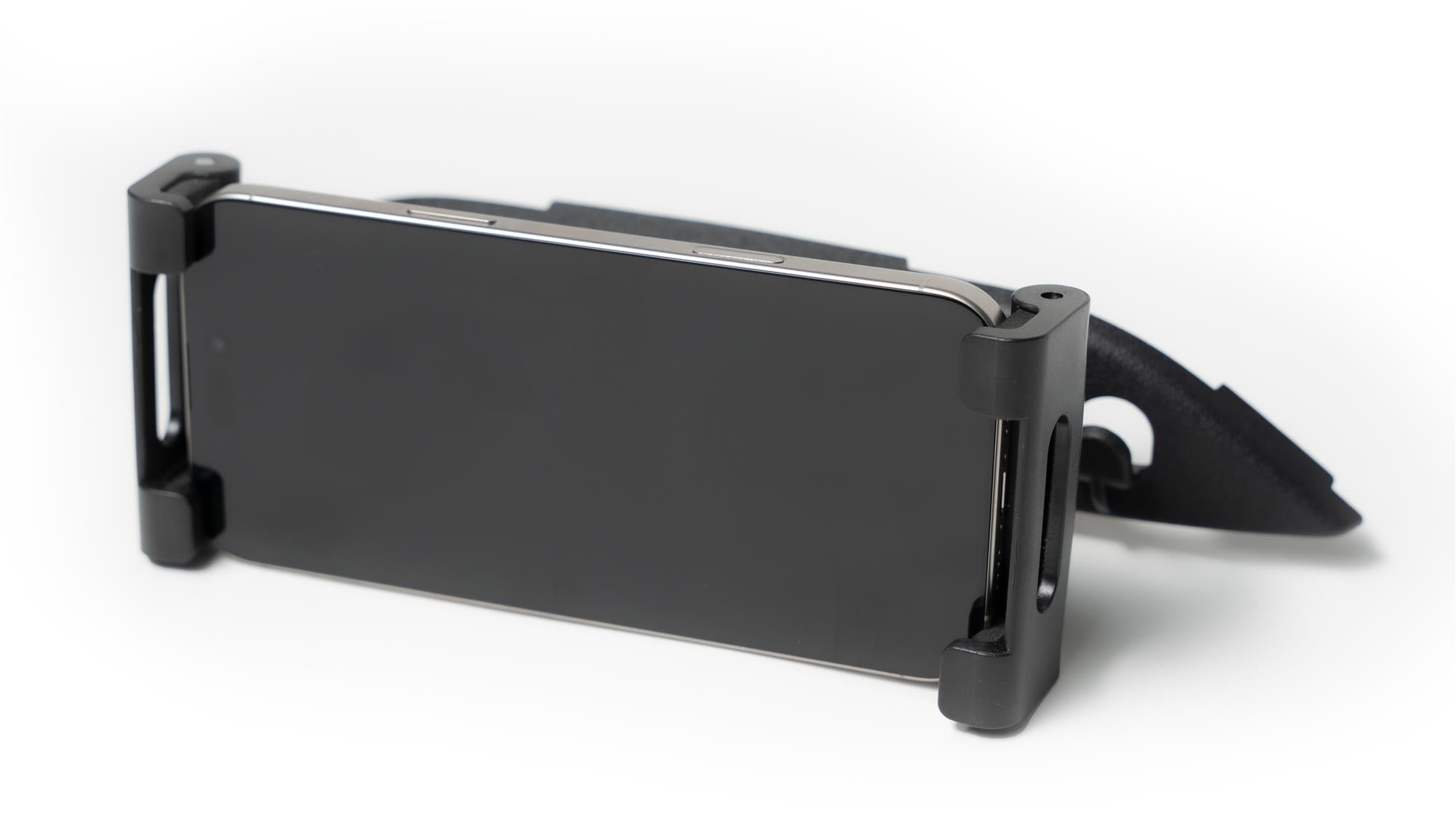 Handy-/ Tablethalterung für die Rückseite der Vordersitze des Tesla Model Y Juniper und Model 3 Highland