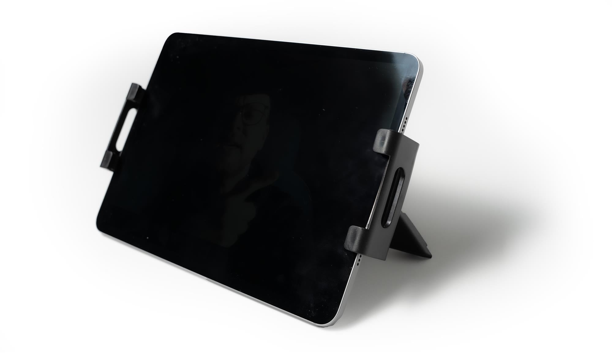 Handy-/ Tablethalterung für die Rückseite der Vordersitze des Tesla Model Y Juniper und Model 3 Highland