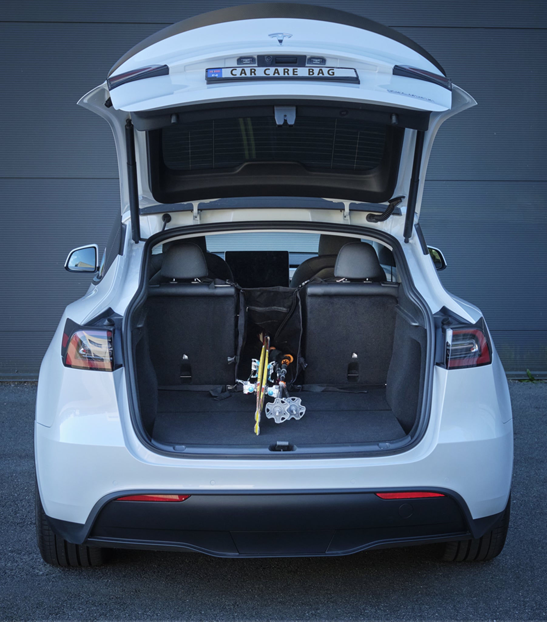 CarCareBags ski bag for the Tesla Model Y