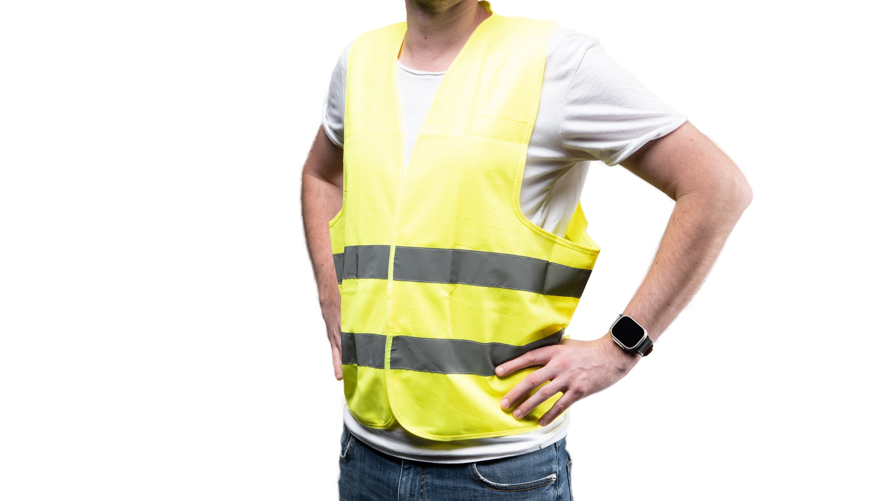 Warnweste für den Straßenverkehr