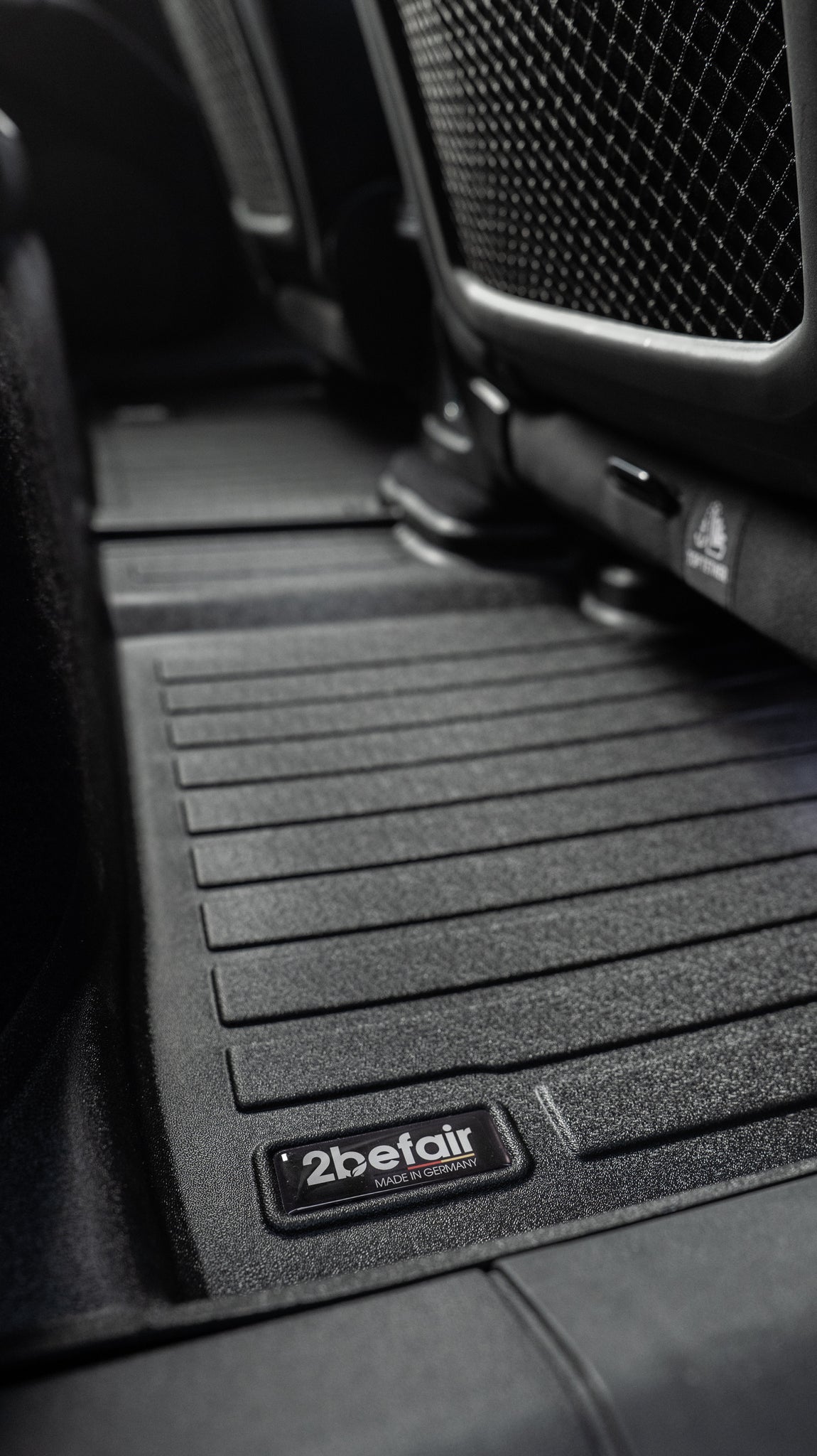 2befair Gummimatten Fußraum hinten für den Audi Q4 e-tron