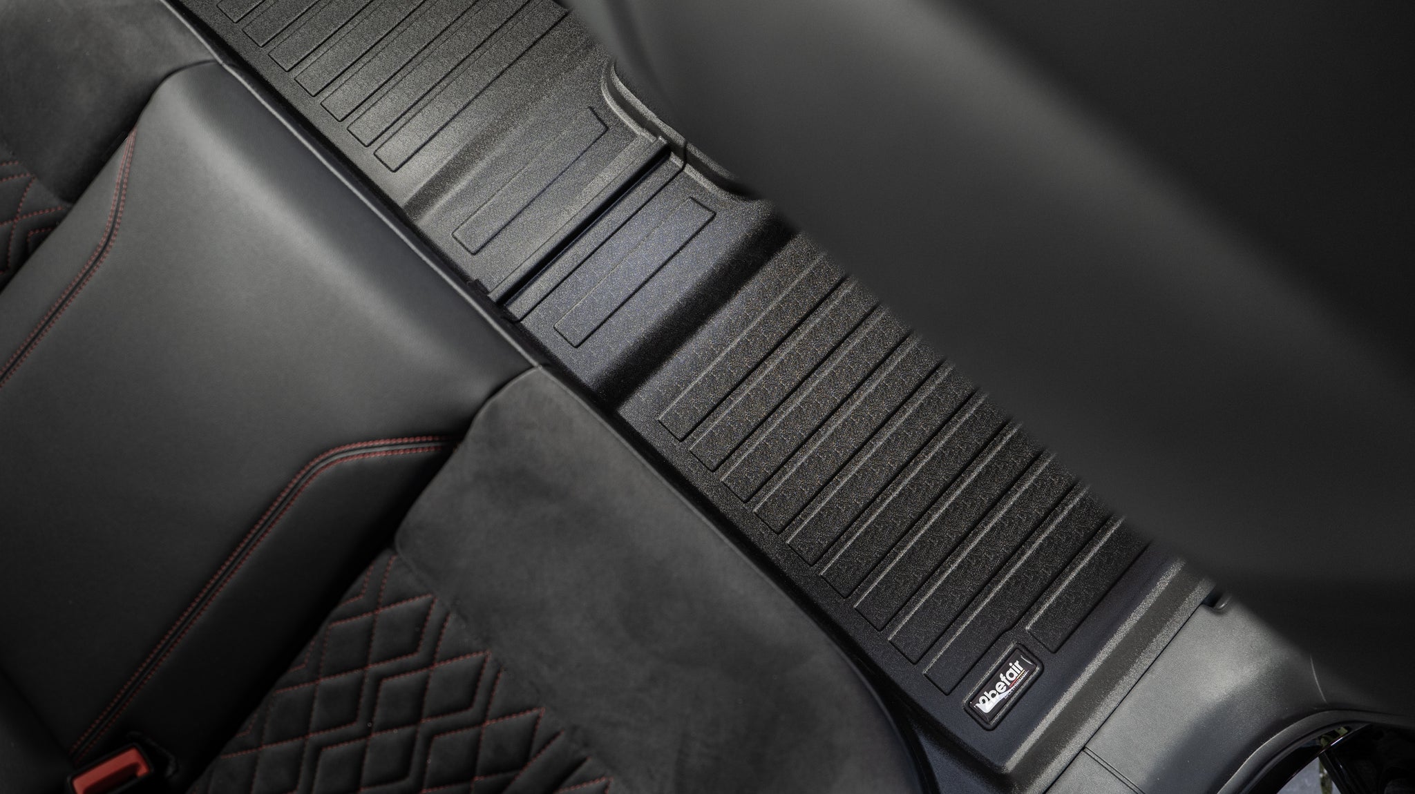2befair rubber mats for the rear footwell for the VW ID.3