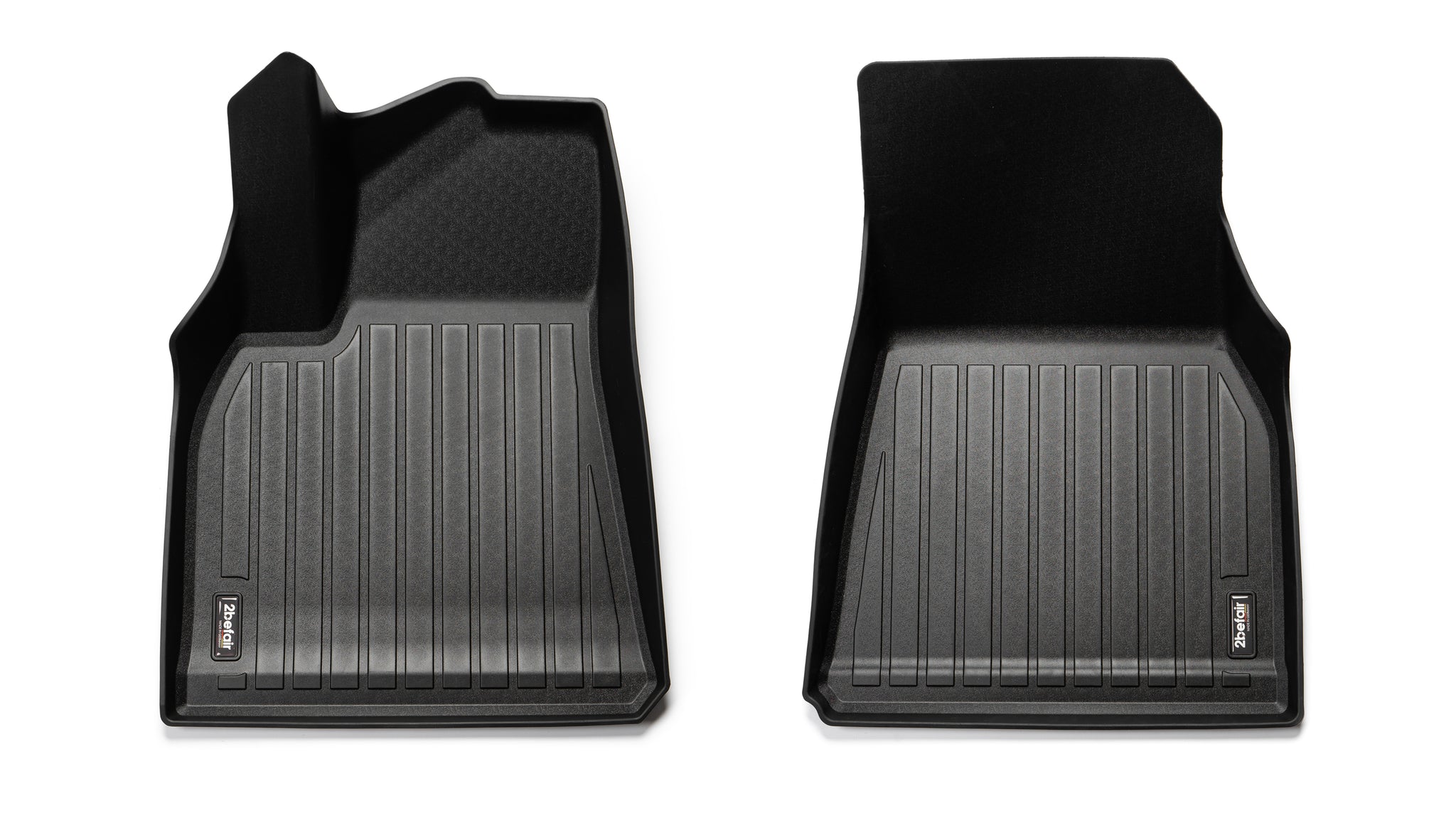 2befair Gummimatten Fußraum vorne für das Tesla Model Y