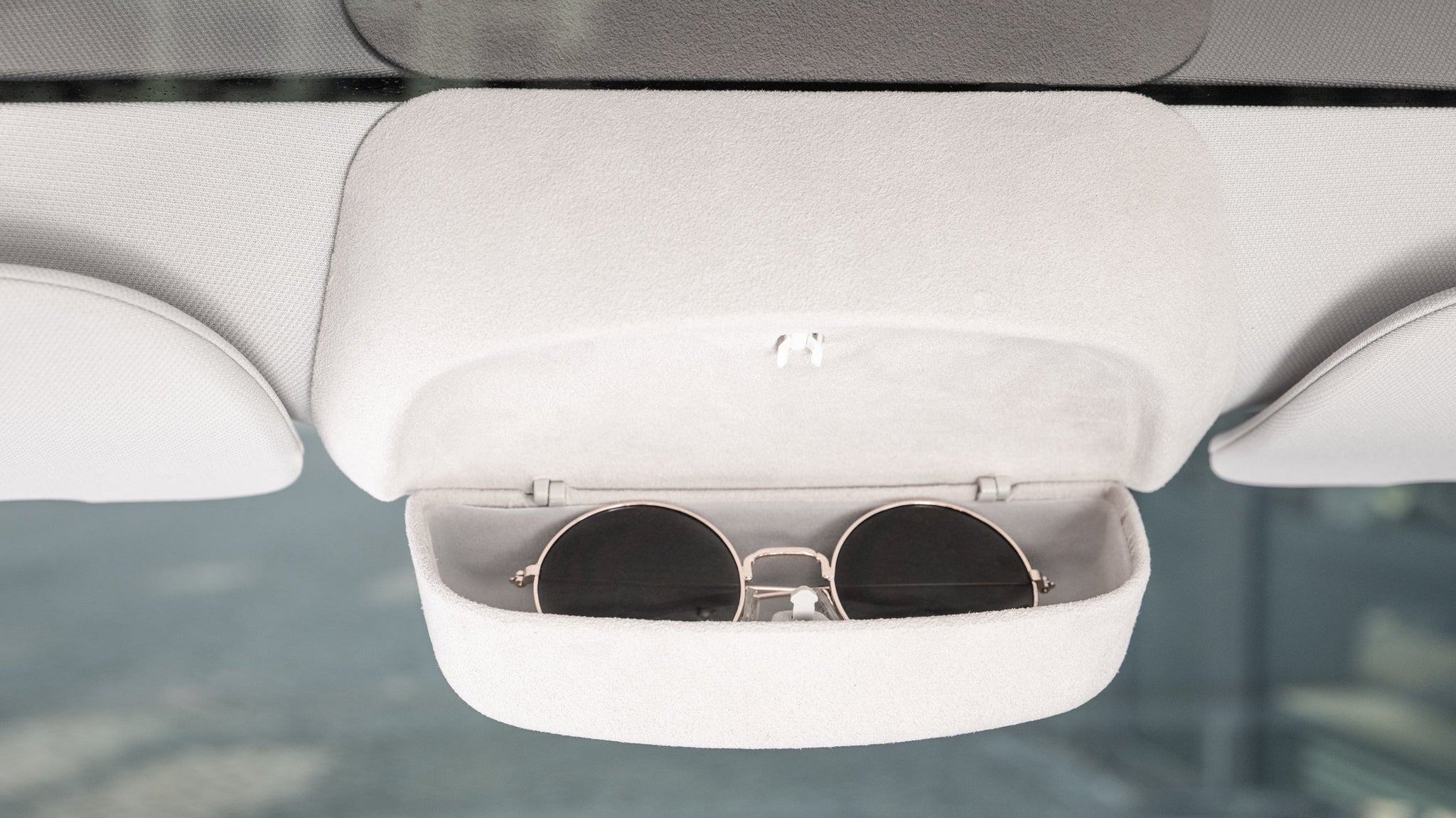 Funda de gafas para el techo del Tesla Model Y