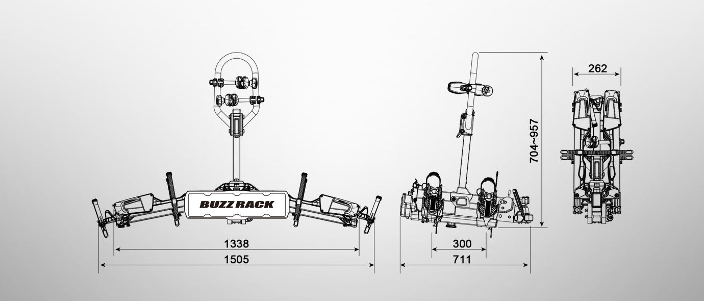 BuzzRack E-Scorpion 2 Fahrrad Heckgepäckträger - Shop4Tesla