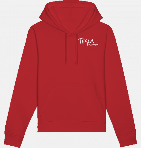 Tesla Fangirl" kapucnis pulóver