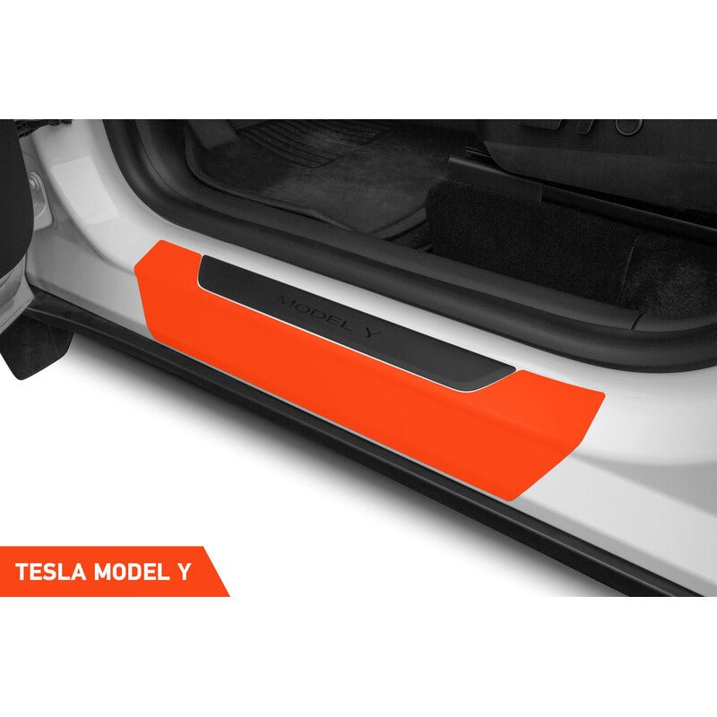 Schutzfolie für Einstiegsleisten des Tesla Model Y - Shop4Tesla
